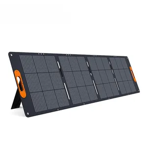 접이식 태양 전지 패널 19.8V 200W 캠핑 및 야외 경량 및 유럽 창고에서 방수