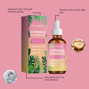 OCEAURA 60ml Aceite de Cyperus Rotundus Reparador y Nutritivo para Después de la Depilación, Suavizante para la Piel Después de la Depilación - Product Image 2