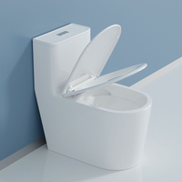 Toilettes à chasse directe super whirlpool en gros d'usine avec des toilettes de gros calibre
