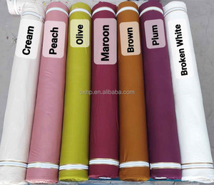 Vải Cuộn Màu Trắng <span class=keywords><strong>Polyester</strong></span> Nhuộm Màu Trơn 100% Giá Rẻ Của Nhà Máy Sản Xuất Vải Sợi Nhỏ Huzhou - Product Image 6