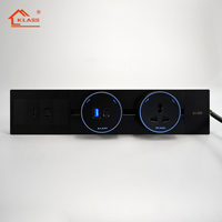 KLASS-Extension de prise murale, détachable et mobile, pour la maison intelligente, UK, US, EU