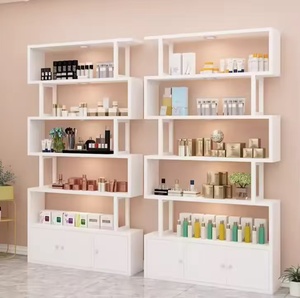 Mueble Expositor de Maquillaje K en Oferta, Estante de Diseño Profesional para Salón de Belleza, Soporte de Exhibición de Cosméticos para Tienda - Product Image 5