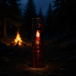 Linterna LED Recargable Olight Mini, de Aluminio Rojo, para Camping y Senderismo, Diseño Compacto y Portátil - Product Image 2