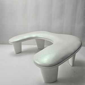 ที่วางแขนบนเล็บกากเพชรรูปตัวยูที่วางแขนที่เล็บหมอนมือศิลปะสำหรับมืออาชีพระบายอากาศได้ดีสำหรับร้านเสริมสวยส่วนตัวบ้านแบบทำมือ - Product Image 4