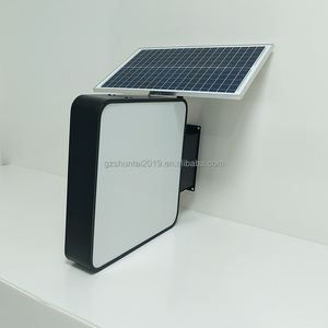 Boîte à lumière LED extérieure à énergie <span class=keywords><strong>solaire</strong></span> 3D Rectangle Acrylique <span class=keywords><strong>Panneau</strong></span> rotatif décoratif Cadre en aluminium <span class=keywords><strong>Panneau</strong></span> tourné - Product Image 2
