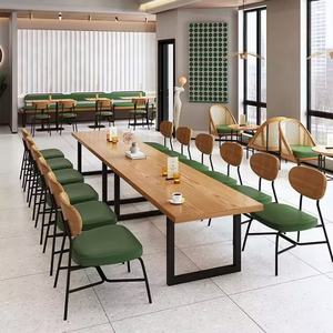 उच्च गुणवत्ता वाली चमड़े की लकड़ी के सेट के साथ वाणिज्यिक उपयोग के लिए आधुनिक अनुकूलन योग्य रंगीन रतन कुर्सियां - Product Image 5