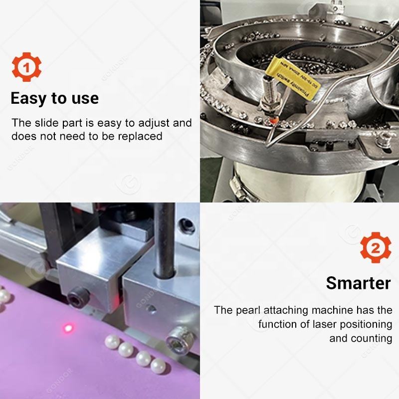 Macchina Per Incastonare Perle Manuale - Kit Con Pressa E Accessori Per Fai Da Te - Foto 4