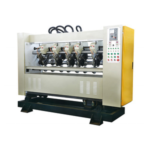 Hoja <span class=keywords><strong>de</strong></span> flauta corrugada <span class=keywords><strong>de</strong></span> alimentación automática, cortadora eléctrica, hoja delgada <span class=keywords><strong>con</strong></span> máquina apiladora - Product Image 1