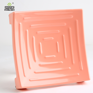 Bacia retangular <span class=keywords><strong>pet</strong></span> com design padrão loop, alimentador anti-derrapante gato para tigelas gato - Product Image 3