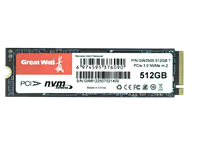 SSD Internal M.2 NVMe GreatWall 3500 2280 PCIe Gen3.0x4 untuk Laptop, Cangkang Logam Baru, Garansi 5 Tahun, Model GW3500