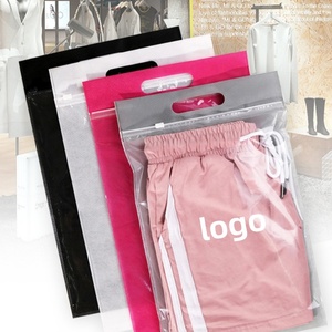 Bolsas de Plástico Transparente con Cierre y Logotipo Personalizado al por Mayor, Bolsas de Embalaje de PVC <span class=keywords><strong>para</strong></span> Ropa y Ropa Interior - Product Image 2