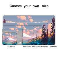Tapis de Souris Gaming Personnalisé en Gros avec Impression Dessin Animé Anime, Base en Caoutchouc Épaisse, Bords Coudrés, Grand Tapis de Bureau pour Ordinateur