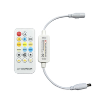 En Existencia, Tira de LED Direccionable CCT RGB RGBW RGBIC WS2811Pixel, Control Remoto, Sistema de Control de Intensidad RGB Multimodo