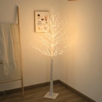 Lampe décorative en plastique LED pour arbre, lampe de nuit d'intérieur pour décoration de salon et de bar