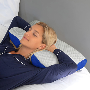 <span class=keywords><strong>Oreiller</strong></span> cervical orthopédique en mousse à mémoire de forme OEM, <span class=keywords><strong>oreiller</strong></span> ergonomique infusé de gel, <span class=keywords><strong>oreiller</strong></span> de sommeil en forme de papillon pour le cou - Product Image 4