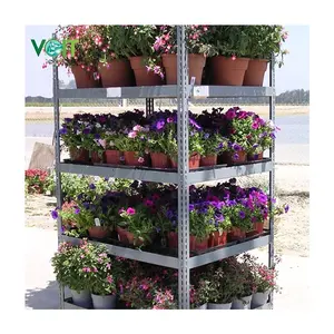 Estante <span class=keywords><strong>de</strong></span> exhibición para exteriores <span class=keywords><strong>de</strong></span> varios niveles, soporte para <span class=keywords><strong>macetas</strong></span>, estante organizador <span class=keywords><strong>de</strong></span> almacenamiento para plantas - Product Image 1