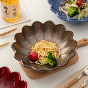 Kutana Ware <strong>Creative</strong> <strong>Plates</strong> Personalized Home Living Room Fruit <strong>Plates</strong> High Aesthetic Vintage Light Luxury Retro Microwave Safe - Product Image 1