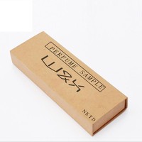 Caja de Embalaje Personalizada para Muestras de Perfume, Caja de Regalo Magnética de Lujo para Perfume de 10 ml