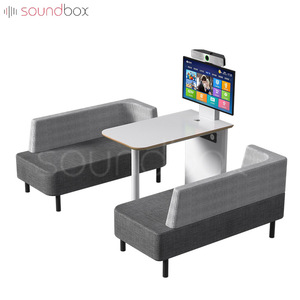 Cabina <span class=keywords><strong>de</strong></span> oficina portátil móvil Insonorización Reunión Pod Cabina <span class=keywords><strong>de</strong></span> teléfono Aislamiento <span class=keywords><strong>de</strong></span> sonido Pods <span class=keywords><strong>de</strong></span> oficina privada - Product Image 6