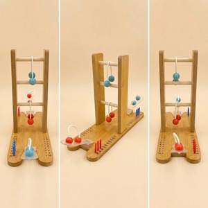 เกมกระดานไม้มอนเตสซอรี่สำหรับครอบครัว ขายดี ของเล่นเสริมพัฒนาการเด็ก ฝึกการคิดเชิงตรรกะ - Product Image 3