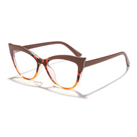 Nouvelles Lunettes Anti-Lumière Bleue 2026 Color Block, Monture Écaille de Tortue Rétro, Style Audacieux, Montures de Vue