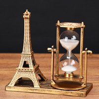 Sablier créatif vintage en ABS, style européen, décoration de bureau, cadeau de remise de diplôme pour étudiant (1er juin)