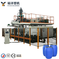Machines d'extrusion-soufflage pour fûts chimiques en plastique HDPE de 30 L avec support technique mondial et formation des opérateurs