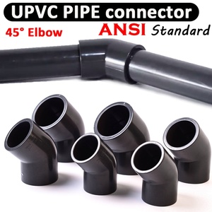 ข้อต่อท่อพีวีซีสีเทาแบบข้อศอก 45 องศา ANSI SCH80 ขนาด 1/2 นิ้ว, ข้อต่อท่อพีวีซีแบบข้อศอก - Product Image 6