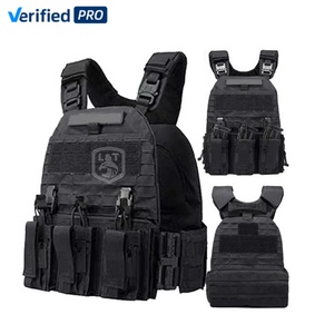 Gilet tattico da caccia all'ingrosso nero Chaleco tattico per attrezzature da allenamento - Product Image 1