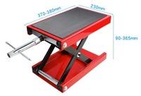Cric hydraulique pour moto, support de levage en acier, table de levage à ciseaux pour l'entretien et la réparation de motos