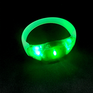 Led ánh sáng lên âm thanh kích hoạt ánh sáng Vòng đeo tay cho buổi hòa nhạc xyloband <span class=keywords><strong>DMX</strong></span> dây đeo cổ tay - Product Image 5