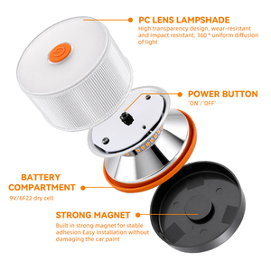 Nuevo <span class=keywords><strong>Baliza</strong></span> de Emergencia <span class=keywords><strong>con</strong></span> Geolocalización, Luz de Advertencia para Automóvil <span class=keywords><strong>con</strong></span> Visibilidad de 360°, Luz de Emergencia de Alta Luminosidad, Modelo E - Product Image 4