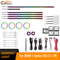 Kit d'éclairage d'ambiance LED dynamique 64 couleurs Cardoo pour l'intérieur de voiture BMW Série 1 F20 F21 2011-2019