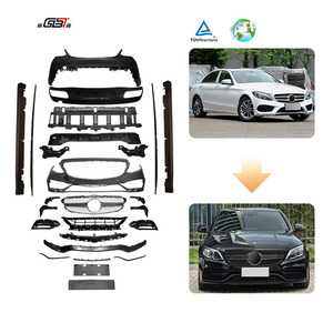 ชุดแต่ง GBT Mercedes C Class สำหรับปี 2014-2016 W205 บอดี้คิท Benz C-class W205 กันชนหน้าทรง C63 - Product Image 1