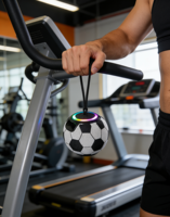 Lampe de football rechargeable à intensité variable par toucher avec haut-parleur intégré pour AGV et usage hôtelier, lumière blanc chaud doux pour l'éclairage sportif