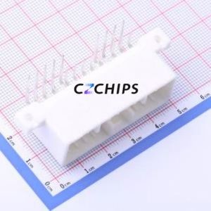 K174960WR-20-PTSN Automotive Connector Bent Lead Through Hole Connector 20P 2mm 2 Right Angle Insert - Product Image 1