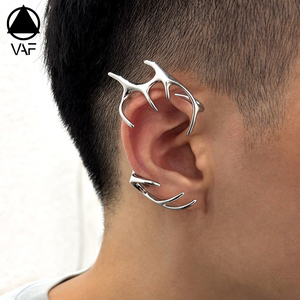 VAF * WOW * Nouveau brassard d'oreille réglable liquide adapté aux <span class=keywords><strong>oreilles</strong></span> unisexes <span class=keywords><strong>ou</strong></span> petites en acier inoxydable poli sans perçage d'oreille requis - Product Image 1