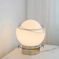 Lampe LED de luxe nordique pour chambre à coucher, hôtel, salon et salle de lecture, couleur blanc chaud pour éclairage de table de chevet et décoration