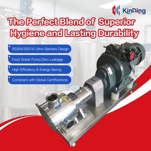 Homogénéisateur de mélangeur d'émulsifiant de pompe à cisaillement élevé en ligne de qualité alimentaire pour crème cosmétique, huile, poudre liquide, capacité <span class=keywords><strong>Ti</strong></span> 40L - Product Image 4