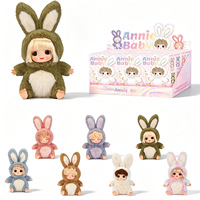 Figurine Annie Baby Grande Peluche Ange Amoureux Assis Boîte Mystère Aléatoire Jouet Design Mignon Cadeau de Collection Ornement