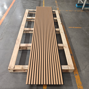 Eco Friendly Natural Acoustic Slat Wall <strong>Panels</strong> Mdf Acoustic <strong>Panel</strong> Wooden Veneer Wood <strong>Panel</strong> For Interior Wall And <strong>Ceiling</strong> - Product Image 5