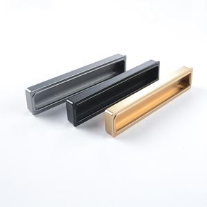 Poignées de quincaillerie en alliage d'aluminium à <span class=keywords><strong>prix</strong></span> raisonnable pour armoires de <span class=keywords><strong>cuisine</strong></span> commodes chambres à coucher utilisation extérieure sur tiroirs - Product Image 5