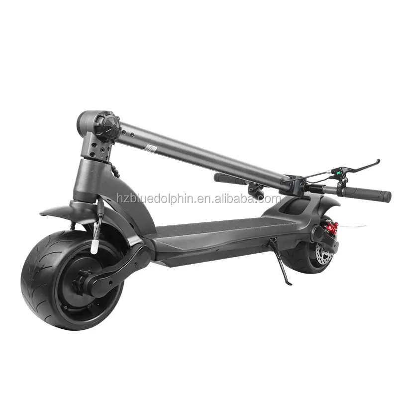 Geniş tekerlekli scooter katlanabilir elektrikli scooter çift motorlu e scooter