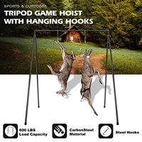 JH-Mech Deer Hoist Capacité de poids Fonction suspendue Conception multi-usage Portabilité Palan à cerf en acier au carbone