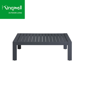 Venta al por mayor <span class=keywords><strong>KD</strong></span> embalaje exterior muebles impermeable salón conjunto aluminio jardín esquina sofá para interior balcón con tumbona - Product Image 3