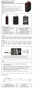 Transmisor de Video de Alta Potencia Rushfpv 4.9GHz 4W VTX 4000mW, <span class=keywords><strong>IRC</strong></span> Tramp DC 7-30V, Puerto SMA, Ventilador de Refrigeración Integrado, Transmisor FPV - Product Image 6