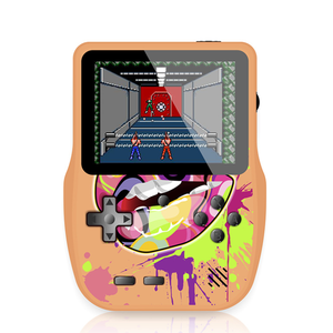 НОВЕЙШАЯ портативная игровая консоль L8 Consola de игра 3,5 дюймов, портативная игровая консоль с геймпадами, 520 встроенных классических игр для Nes - Product Image 3