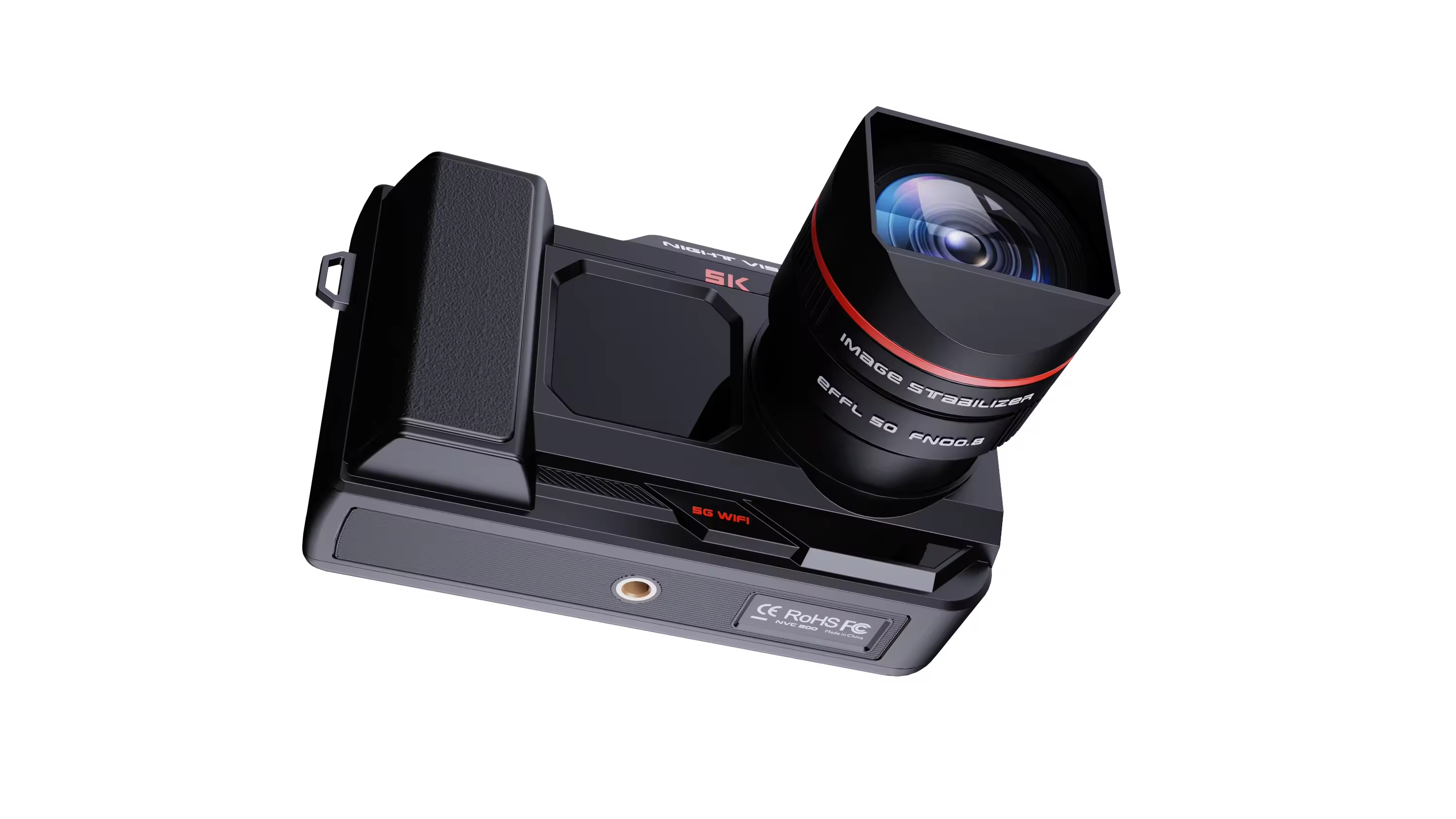 NVC200 5K HD Digital WIFI SLR Camera - 50X 52MP Night Vision for