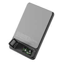 Batería Externa Magnética de 5000mAh, Ultrafina, Carga Rápida de 20W, de Aleación de Aluminio, Inalámbrica y Portátil para Teléfonos Inteligentes, Venta al Por Mayor