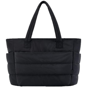 Women's Tote <b>Bag</b> Large Capacity Insulated Zipper Closure Horizontal Square Normcore Minimalist Style Everyday Use Winter 2024 - Product Image 5